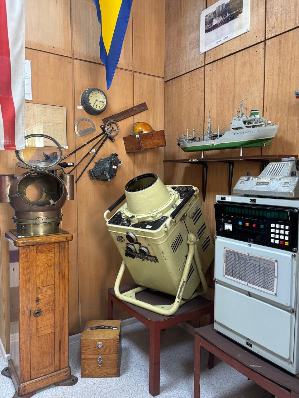 Наши будущие машинисты в Музее погран управления!